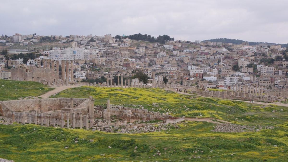 Full Panorama Jerash Bed and Breakfast Jarash Eksteriør billede